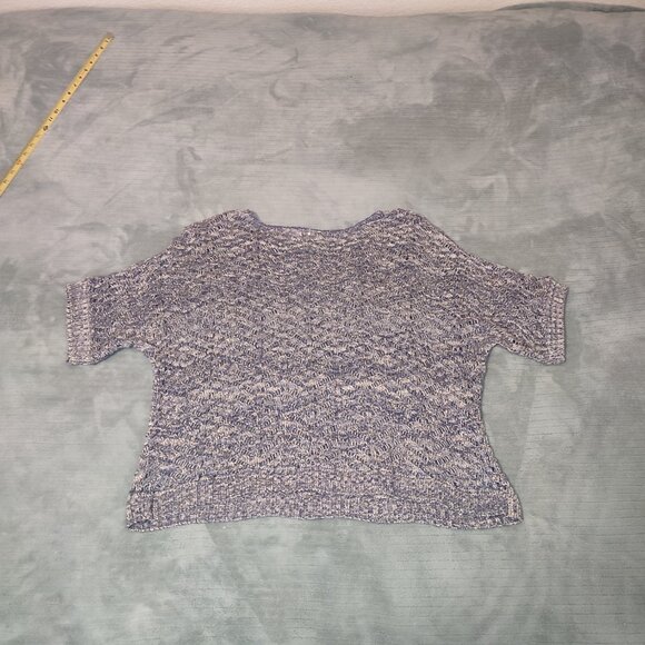 Cato Open Knit Blouse Duster Top Shirt Free Time Golden Reflex Wear Over - Picture 9 of 9